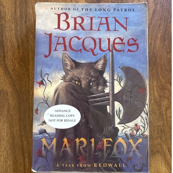 Other - Brian Jacques Marlfox Redwall Series Book 11 Advance Reading Copy ARC 1999